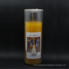 8 Inches 7 Day Religious Glass Jar Candles